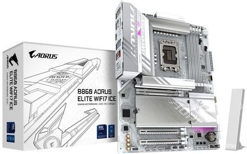 GIGABYTE B860 AORUS ELITE WIFI7 Moederbord - ATX - LGA 1851 - DDR5-SDRAM