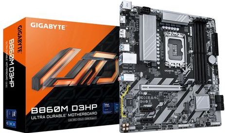 GIGABYTE B860M D3HP Moederbord - Micro ATX - Intel B860 - DDR5-SDRAM