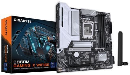 GIGABYTE - B860M GAMING X WIFI6E Moederbord - Micro ATX - Intel B860