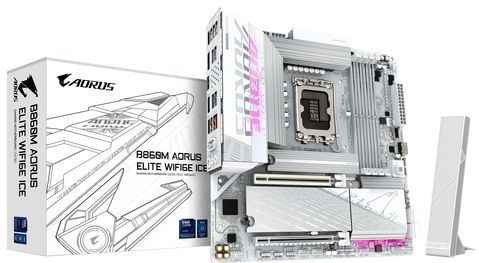 GIGABYTE - B860M AORUS ELITE WF6E - Moederbord - Micro ATX - LGA 1851