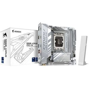 GIGABYTE - B860I AORUS PRO ICE Moederbord - Mini ITX - Intel B860 - LGA 1851