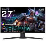 GIGABYTE - AORUS FO27Q5P - Computer Monitor - Zwart - 68,6 cm (27 inch) - 2560 x 1440 Pixels - Quad HD - OLED