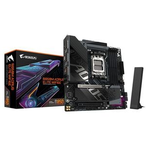 GIGABYTE AORUS ELITE WIFI6E Moederbord - Zwart - AMD Socket AM5 - DDR5 tot 8200 MHz