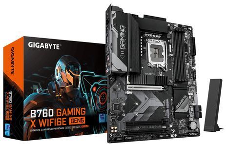 GIGABYTE B760 GAMING X WIFI6E GEN5 - Moederbord - Ondersteunt Intel® Socket 1700