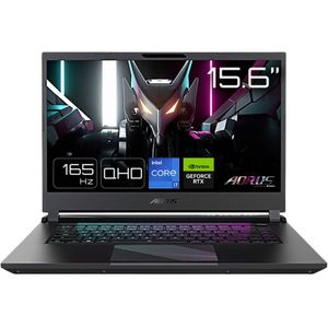 Gigabyte Game laptop AORUS 15 BKF-73DE754SH 39.6 cm (15.6 inch) QHD Intel® Core™ i7 13700H 16 GB RAM 1 TB SSD Nvidia GeForce RTX 4060 Win 11 Home Zwart AORUS