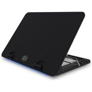 Cooler Master - NotePal ErgoStand IV - Laptopkoeler - Zwart - Ergonomisch Ontwerp - USB-Hub