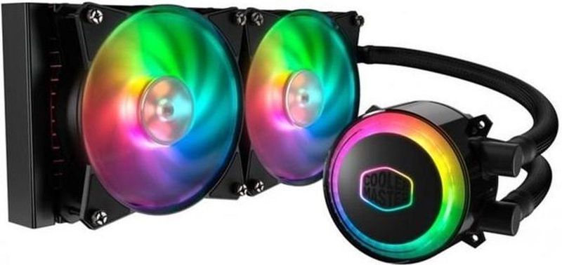 Cooler Master - Masterliquid ML240R - CPU Waterkoeling - ARGB Licht - Dual MF120R Fans