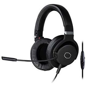 Cooler Master MH751 Gaming Headset with 2.0 Hi-Fi Stereo - PC & Console Compatible, 40mm Neodymium Audio Drivers, Crystal Clear Boom Mic and Lightweight Frame - 3.5mm Standard Jack