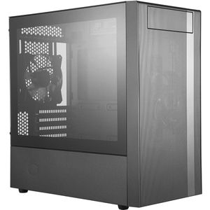 Cooler Master - MasterBox NR400 - PC-behuizing - Zwart - Materiaal: Plastic, Staal