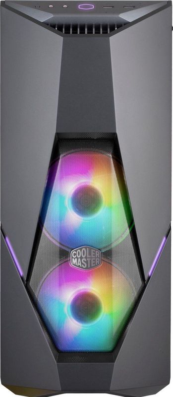 Cooler Master - MasterBox K500 ARGB - PC Behuizing - Zwart - Mesh