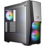 PC Behuizing - Mesh - 3 x 120mm ARGB Fans - Gehard Glas Paneel