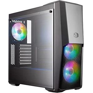 PC Behuizing - Mesh - 3 x 120mm ARGB Fans - Gehard Glas Paneel