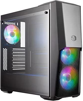 PC Behuizing - Mesh - 3 x 120mm ARGB Fans - Gehard Glas Paneel