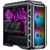 Cooler Master - MasterCase H500P - PC Behuizing - Zwart - Mesh - Dual 200mm RGB Fans
