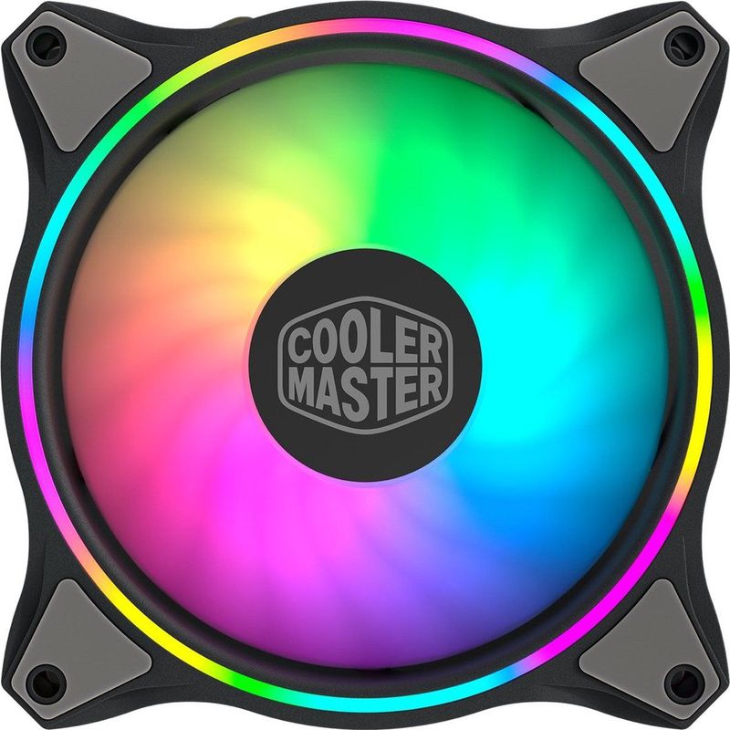 Cooler Master - MasterFan MF120 Halo - Computer Ventilator - RGB - 3in1