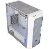 Cooler Master - Masterbox TD500 - PC-behuizing - Wit - Mesh, Plastic, Staal, Gehard Glas