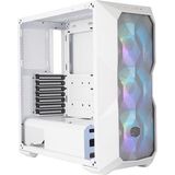 Cooler Master - Masterbox TD500 - PC-behuizing - Wit - Mesh, Plastic, Staal, Gehard Glas