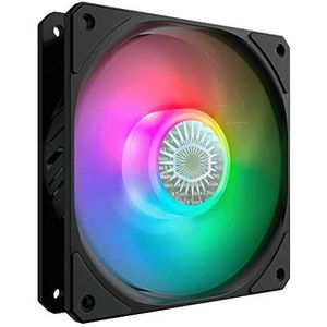 Cooler Master SickleFlow 120 V2 ARGB - 120 mm PC Case Fan & Cooler, RGB moederbord compatibel, doorzichtige bladen, 62 CFM, 2,5 mmH2O, 8 tot 27 dBA - ARGB