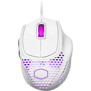 Cooler Master - MM720 - Muis - Wit - Bedraad