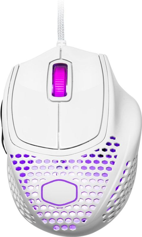 Cooler Master - MM720 - Muis - Wit - Bedraad