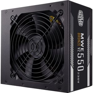 Cooler Master - MWE V2 550W Voeding - Zwart - Niet-modulair