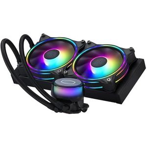 Cooler Master MasterLiquid ML240 Illusion Processor Alles-in-één vloeistofkoeler Zwart