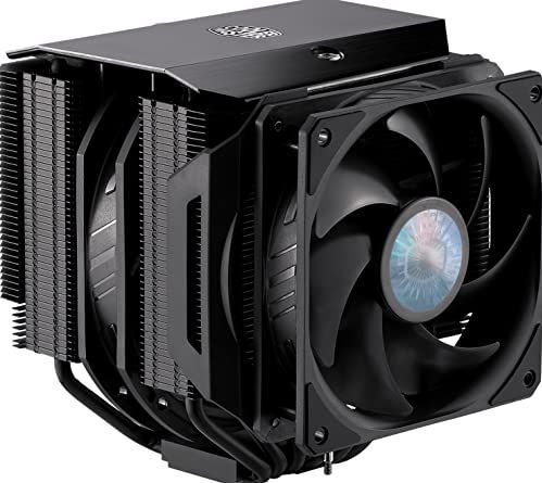 Cooler Master - MasterAir MA624 Stealth - Processorkoeler - Zwart - Aluminium