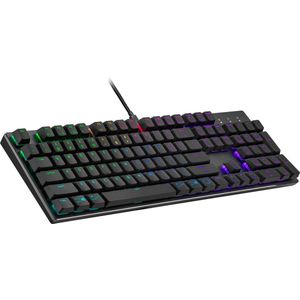 Cooler Master SK652 Mechanisch Gaming Toetsenbord - Black Edition TTC Low Profile Red - US Qwerty