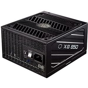 Cooler Master XG 850 Platinum voedingseenheid (EU) - 80 PLUS Platinum (+92% efficiëntie) 850 W, volledig modulair, 100% Japanse condensatoren, 135 mm FDB ventilator - 10 jaar garantie