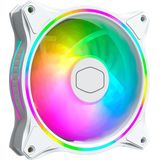 Cooler Master - MasterFan MF120 Halo - Ventilator - Wit - 3 Eenheden