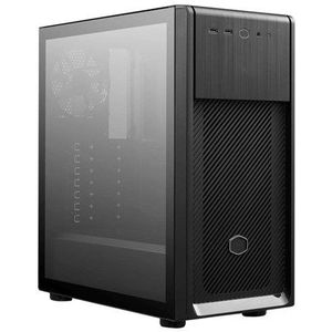 Cooler Master E500-KNNN-S00 Elite 500 Without ODD,Steel left panel, ATX, Midi-Tower, zwart