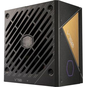 Cooler Master V750 Gold i Multi PSU, EU-stekker - 750W, 80 PLUS Gold, modulair, semi-digitaal, ATX 3.0-compatibel, stille 135mm FDB-ventilator, Slimme Thermische modus, MasterPlus+, 10 jaar garantie