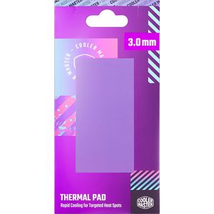 Cooler Master thermische pad 3,0 mm, 13,3 w/mK thermische geleidbaarheid, met nanodeeltjes, voor laptop-koellichaam/GPU/CPU/LED-koeler