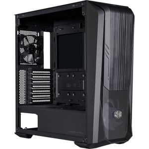Cooler master mb500-kgnn-s00 masterbox 500 black, atx, midi-tower, window, argb, finemesh, tool-free