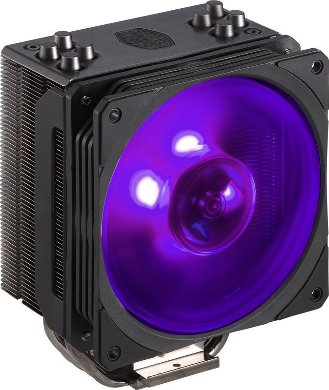 Cooler Master - Hyper 212 RGB Black Edition - CPU Cooler - Zwart - Aluminium
