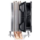 Cooler Master Hyper 212 EVO V2 Processorkoeler met LGA1700 beugel - offset koellichaam, 4 direct touch heatpipes, X-Vent Fin Blade-ontwerp, SickleFlow 120 mm-ventilator