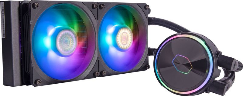 Cooler Master - MasterLiquid PL240 Flux - AIO Waterkoeler - 240 mm - ARGB Fans