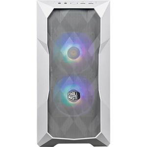 Cooler Master - TD300 Mesh Torenkast - Wit - Mini Tower - Met Venster