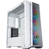 Cooler Master MasterBox 520 Mesh - Midi Tower - ATX, micro ATX, SSI CEB, Mini-ITX, EATX - gehard glas - geen voeding - wit