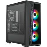 ATX Semi-tower Box Cooler Master MasterBox 520 Black