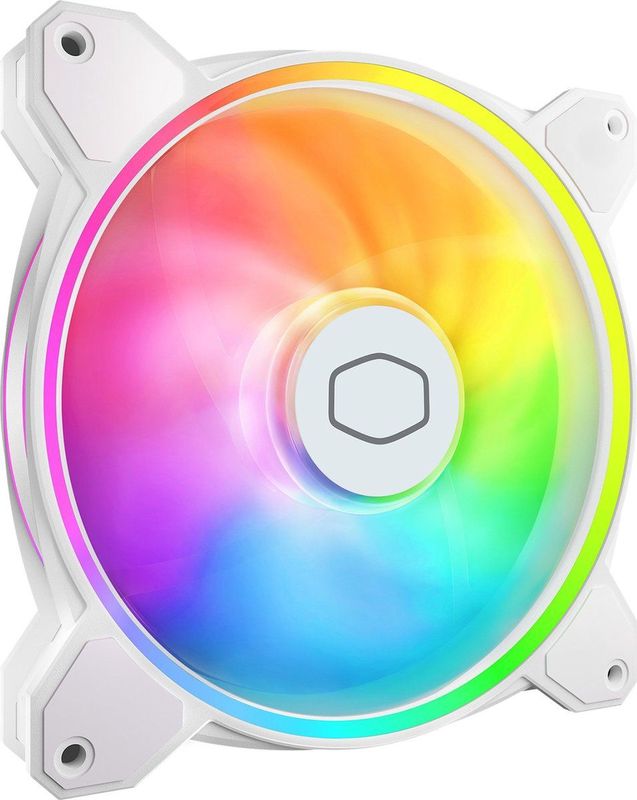 Cooler Master - MasterFan MF140 Halo2 - Ventilator - Wit - 14 cm