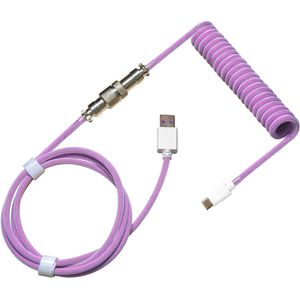 Cooler Master - KB-CPZ1 - Coiled Cable - Paars