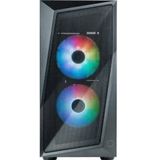 Cooler Master CP320-KGNN-S00 CMP 320, mATX, Midi-Tower, 120mm, Window, ARGB, Black