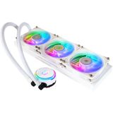 Cooler Master - MasterLiquid PL360 Flux - AIO Waterkoeler - Wit - 360 mm Radiator - 3 x 120 mm ARGB Fans