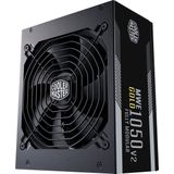 Cooler Master - MWE V2 - PC-Voedingseenheid - Zwart - 1050 W - Volledig Modulaire 80 Plus Gold