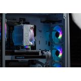 Cooler Master Hyper 212 Halo White CPU Cooler - LGA1700, LGA115X, LGA1200, AM5, AM4
