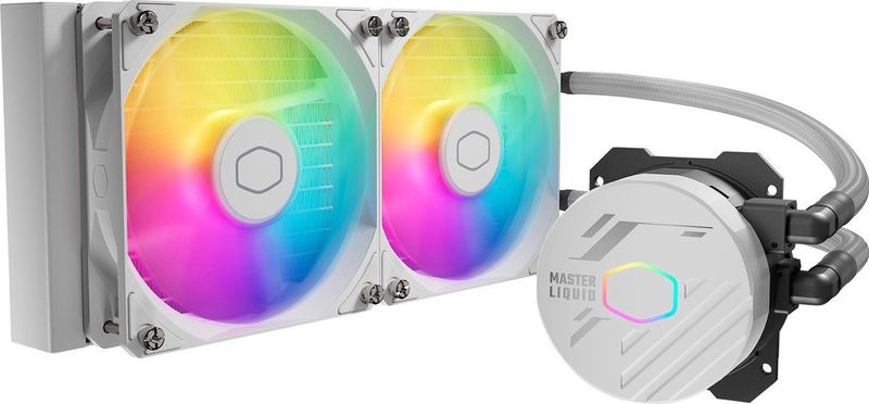 Cooler Master - MasterLiquid 240L Core ARGB - Vloeistofkoeling - Wit
