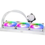Cooler Master MasterLiquid 360L Waterkoeler - Wit - ARGB