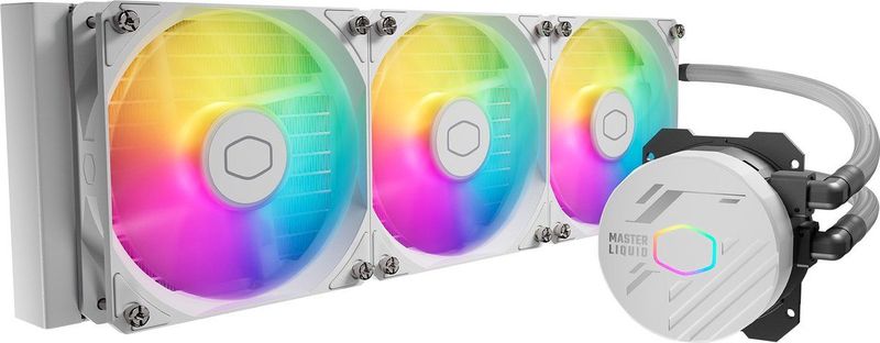 Cooler Master MasterLiquid 360L Waterkoeler - Wit - ARGB