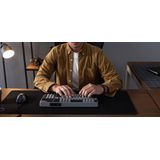 Cooler Master MK770 Space Grey Kailh Box V2 rood (FR, Draadloze, Bedraad), Toetsenbord, Grijs